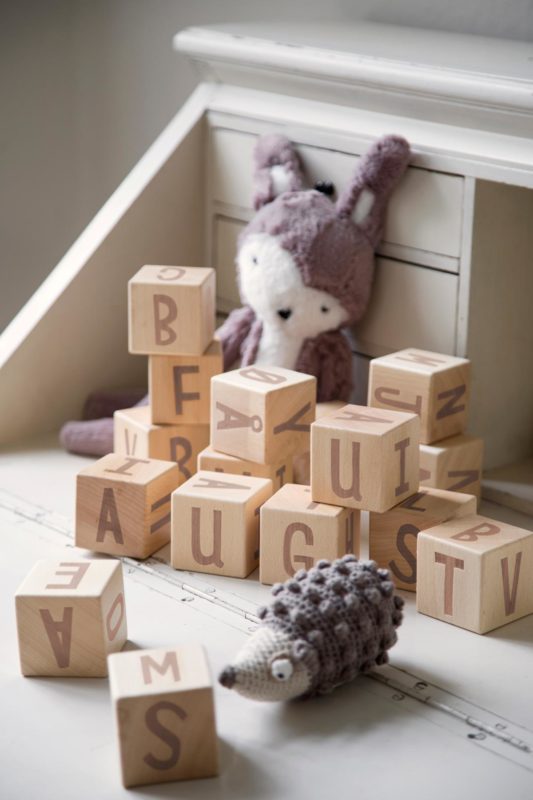 sebra Buchstabenblöcke aus Holz, 16 Stck., Holz 3017304 - 03