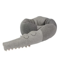 sebra Gestrickten Kissen, Sleepy Croc, grau 3001301 - 01