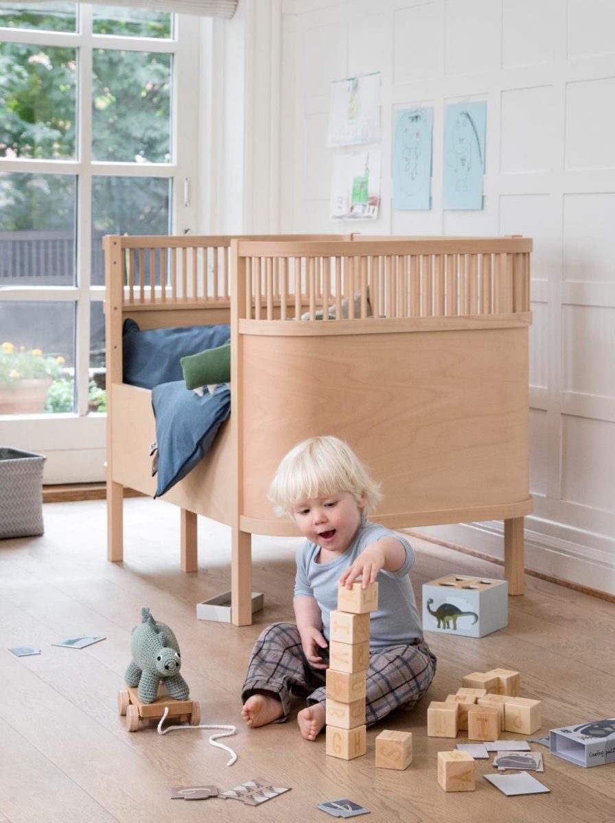 Sebra Bett Wooden Edition, Babybett & Juniorbett, Buche 2001314 - 04