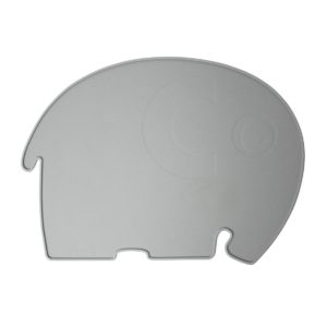 sebra Silikon Platzdeckchen, Elefant, grau 7010301 - 01