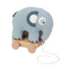 Sebra Häkel-Nachziehtier, Elefant, königsblau 3001112
