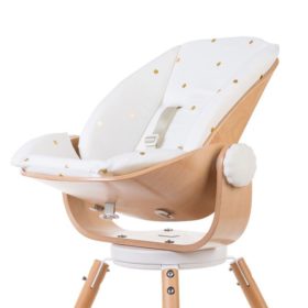 Childwood EVOLU Newborn Sitzkissen Gold Dots mit herausnehmbarem Sitzverkleinerer