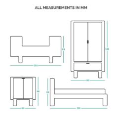 Sebra Puppenhaus Schlafzimmer Maße