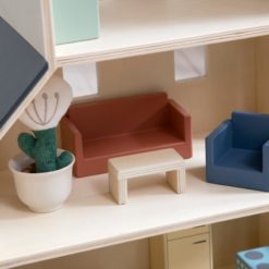 Sebra Puppenhaus Wohnzimmer Nahaufnahme