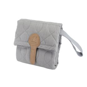 Sebra Wickelunterlage, abgesteppt, elephant grey 8013308 - 01