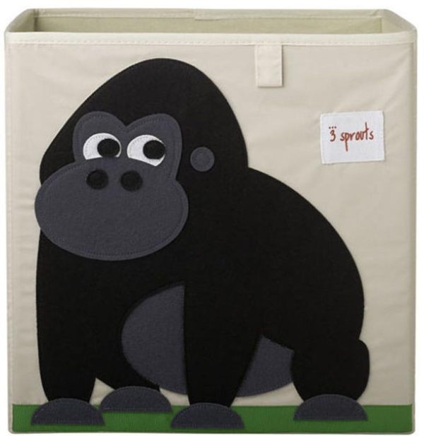 3 sprouts Aufbewahrungsbox Gorilla, 33cm