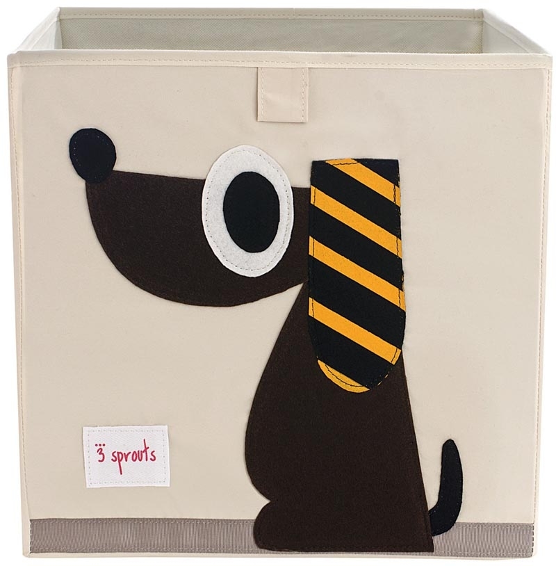3 sprouts Aufbewahrungsbox Hund, 33cm