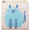3 sprouts Aufbewahrungsbox Katze, 33x33x33cm