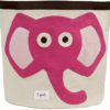 3 sprouts Aufbewahrungskorb Elefant (pink)