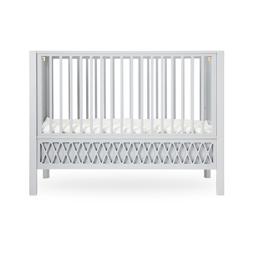 Cam Cam Babybett Harlekin „Grau“ mit geschlossenen Enden 02