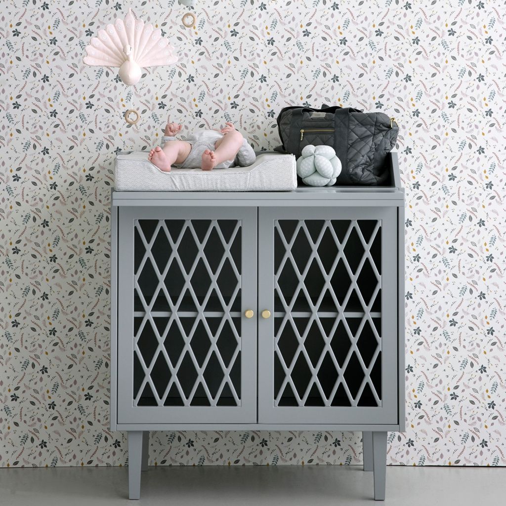 Cam Cam Wickelkommode Harlekin „Grau“ 03