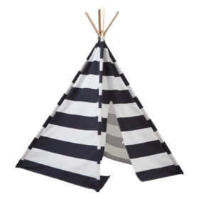 Kids Concept Tipi Zelt schwarz : weiß