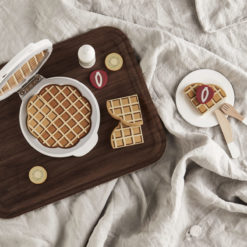 Kids Concept Waffeleisen Bistro aus Holz von oben