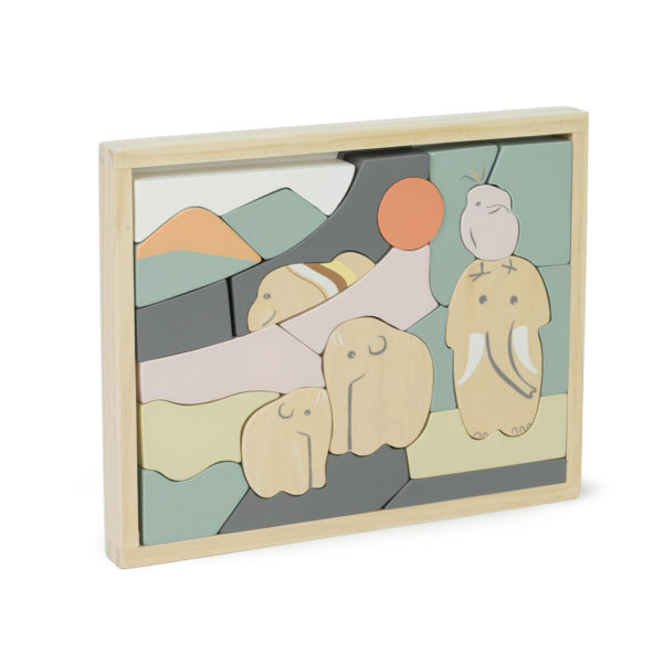 Kids Holzpuzzle Neo seitlich