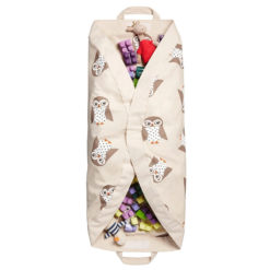 3 sprouts Spielzeugmatte Eule gefaltet