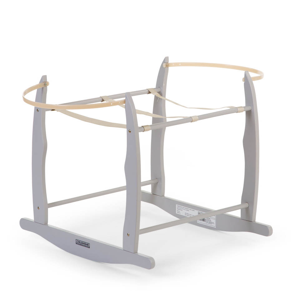 Childhome Schaukelständer für Moseskorb, grau 2