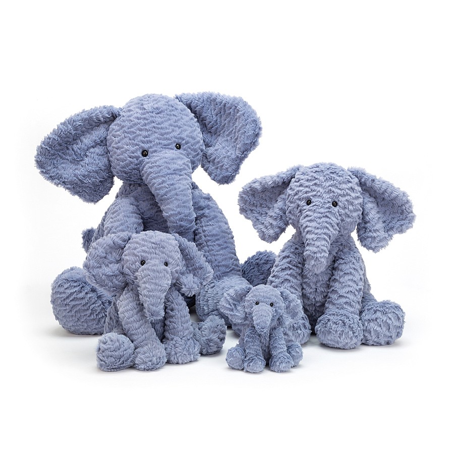 Jellycat Kuscheltier Fuddlewuddle Elephant 31 cm Hipster Baby