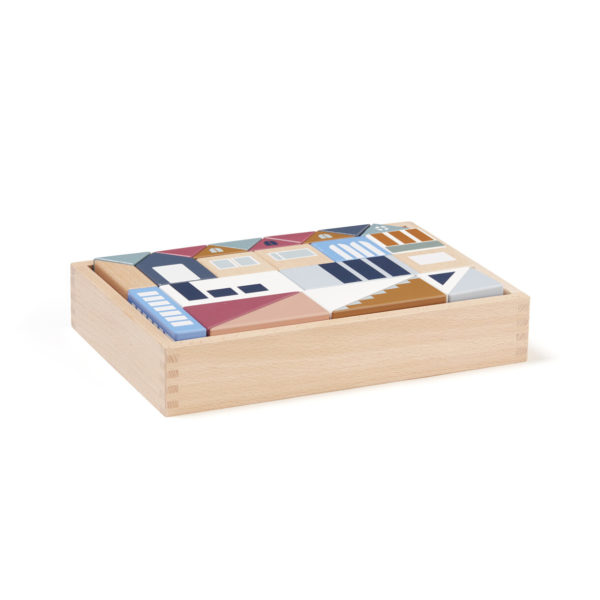 Kids Concept Holzklötze Stadt Aiden in Box