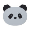 Liewood Aura Silikon-Tischset „Panda dumbo grey“
