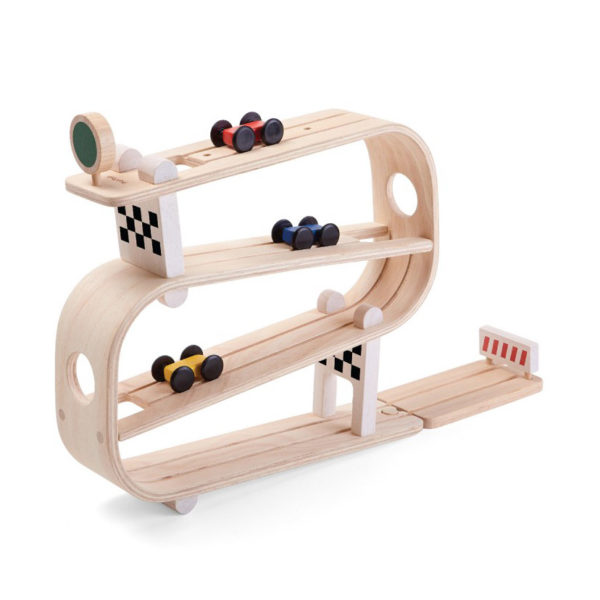 Plan Toys Kugelbahn Rampenrenner