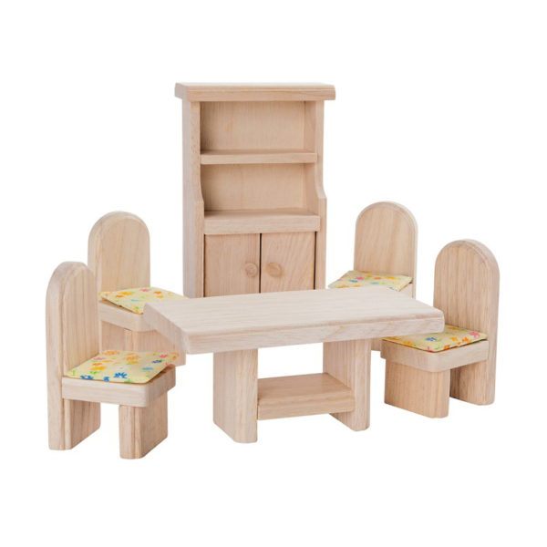 PlanToys Badezimmer Esszimmer Puppenhausmöbel-Set