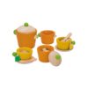 PlanToys Teeset, bunt