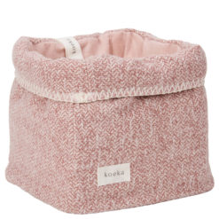 koeka Aufbewahrungskorb Vigo old pink, 15x15x18cm