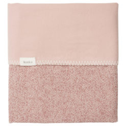 koeka Babydecke Vigo Fannel old pink : shadow pink, 70x100cm