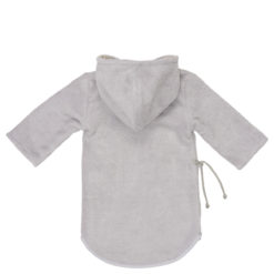 koeka Bademantel Dijon silver grey Rückseite