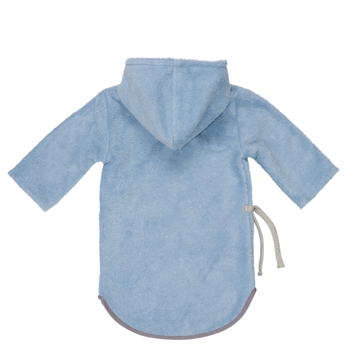 koeka Bademantel Dijon soft blue Rücken
