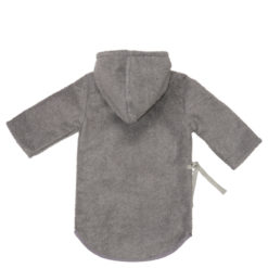 koeka Bademantel Dijon steel grey Rückseite