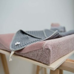 koeka Bezug Vigo old pink für Wickelauflage, 45x73cm Mood 2