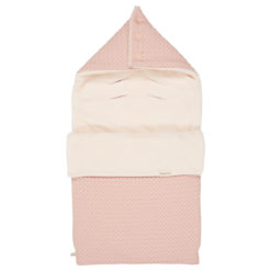 koeka Fußsack Oslo shadow pink : light shadow pink für 3-Punktgurt