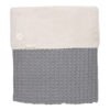 koeka Kinderdecke Oslo steel grey : pebble, 100x150cm