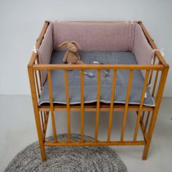 koeka Laufgitternest Vigo old pink, Nestchen 180x30cm im Laufgitter 2