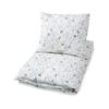 Cam Cam Baby Bettwäsche „Pressed Leaves Blue“ – 70x100cm