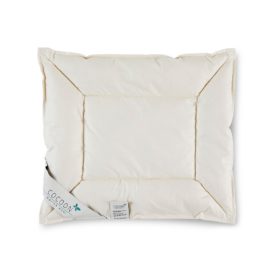 Cocoon flaches Baby Kopfkissen aus Merino Wolle – 40x45cm von oben
