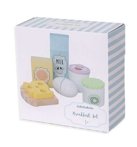 Jabadabado Frühstücks-Set aus Holz – Bild 2