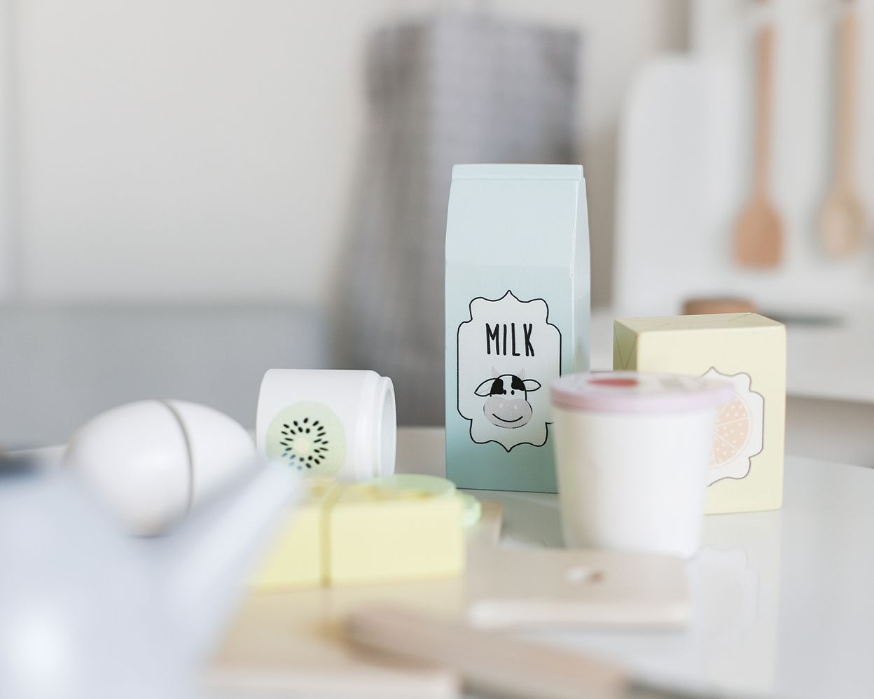 Jabadabado Frühstücks-Set aus Holz – Bild 3