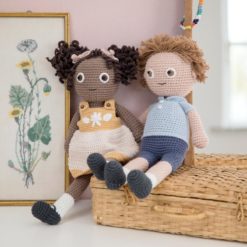 Sebra Häkelpuppe William, 40cm 3