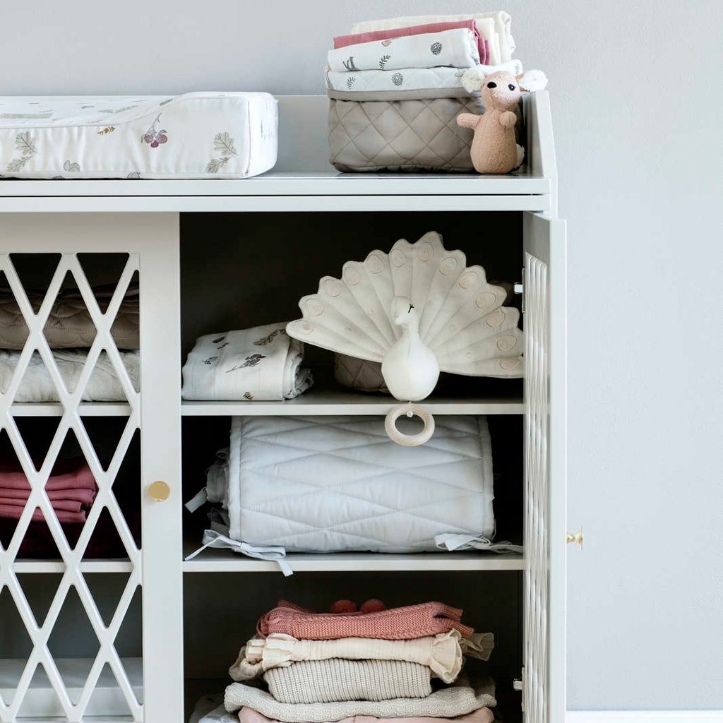 Cam Cam Bettnestchen „Classic Grey“ mit Kommode
