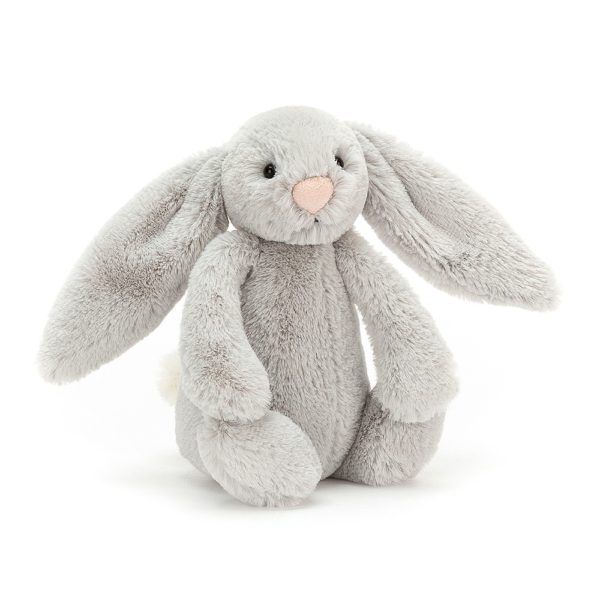 Jellycat Kuscheltier Bashful Silver Bunny 18 cm (small)