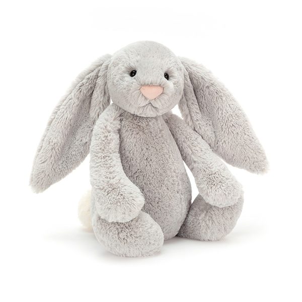 Jellycat Kuscheltier Bashful Silver Bunny 36 cm (large)
