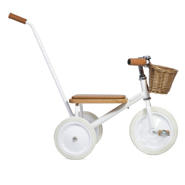 Banwood Trike „weiß“ : Kinder-Dreirad mit Stange