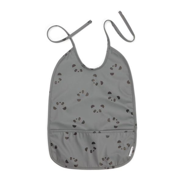Liewood Lai Lätzchen „Panda stone grey“