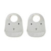 Liewood Tilda Silikon Lätzchen „Rabbit dumbo grey“, 2er Set