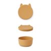 Liewood Charlot Snackbox Rabbit „yellow mellow“, groß