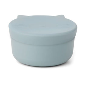 Liewood Cornelius Snackbox Cat „sea blue“