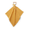 Liewood Dines Beißring mit Kuscheltuch „Confetti yellow mellow“