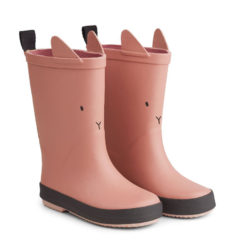 Liewood Rio Regenstiefel „Rabbit dark rose“, Gr. 22-35